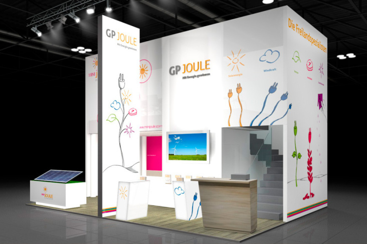 GP JOULE – Messestand New Energy 2011