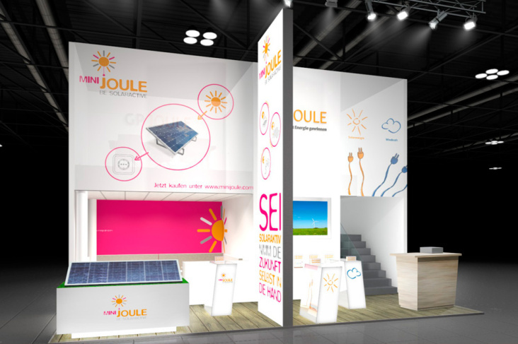 miniJOULE – Messestand New Energy 2011