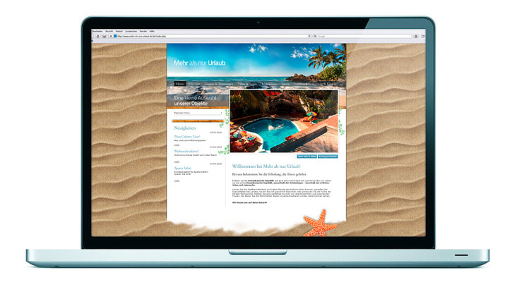 MehrAlsNurUrlaub Website