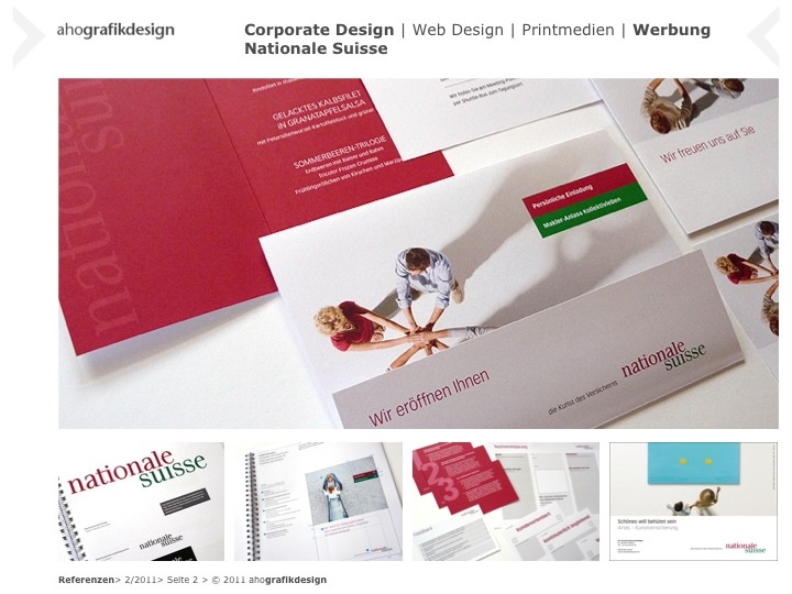 Corporate Design | Werbung | Nationale Suisse