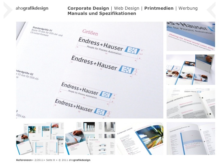 Corporate Design | Printmedien | Manuals und Spezifikationen
