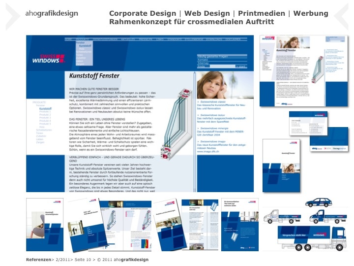 Corporate Design | Web Design | Printmedien | Werbung | Rahmenkonzept für crossmedialen Auftritt