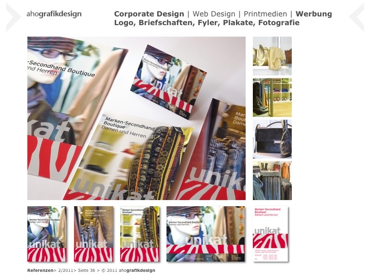 Corporate Design | Printmedien | Werbung  | Logo, Briefschaften, Fyler, Plakate, Fotografie