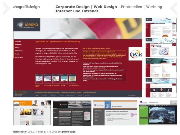 Corporate Design | Web Design |  Internet und Intranet