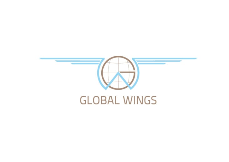 Logodesign global wings