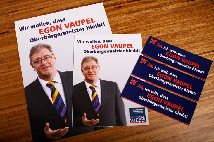 Bürgerinitiative für Oberbürgermeister Egon Vaupel