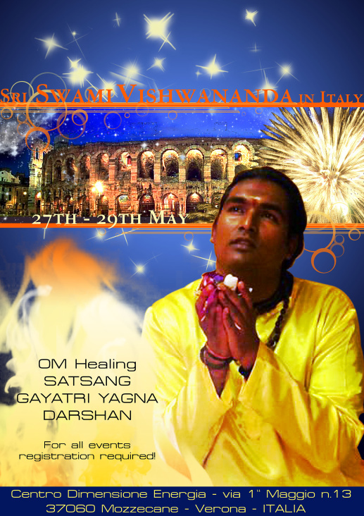 Sri Swami Vishwananda – EVENTS IN ITALY