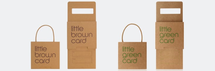 Bloomingdale’s Bloomingdales Little Brown Bag Paper Shopping Gift Bag 