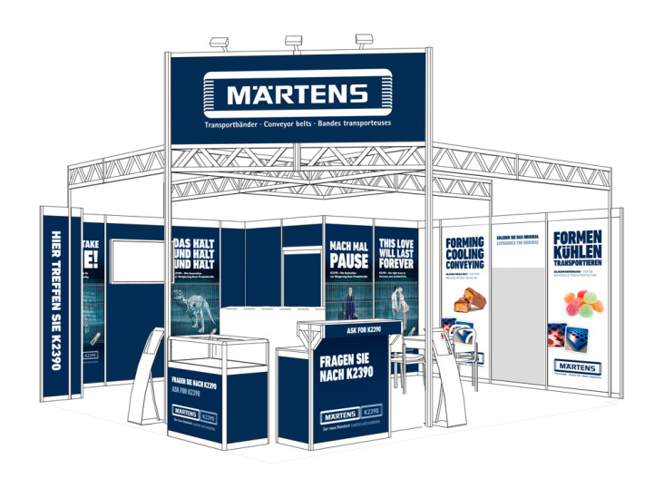 Märtens – Messestand