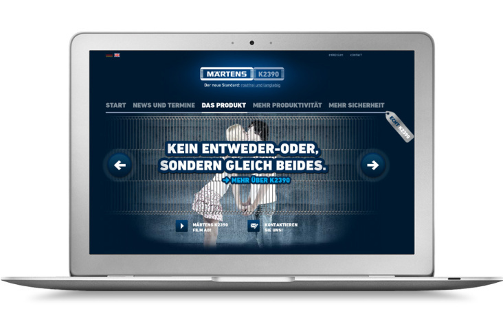 Märtens – Microsite