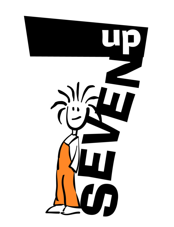 Finales Logo „Seven Up“ / Caritas