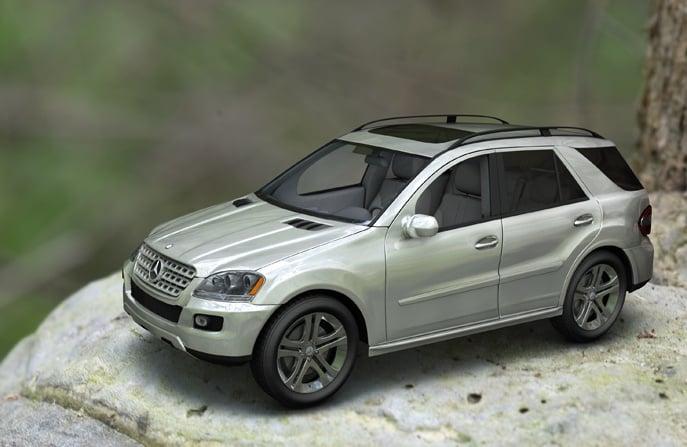 Mercedes ML 450 Hybrid (Bachelorarbeit)