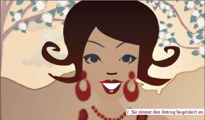 Storyboard für Werbespot von LovelyEvents.ch
