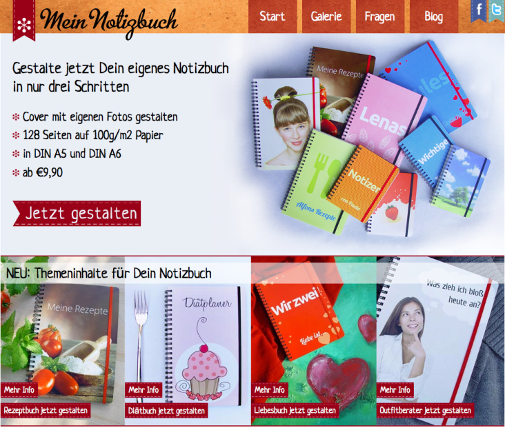 Online-Portal Mein-Notizbuch.com