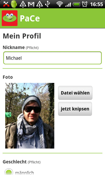 Android Mein Profil