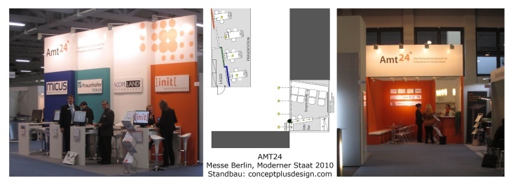 Messe: Moderner Staat; Kunde: AMT24