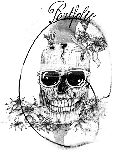 Portfolio Skull