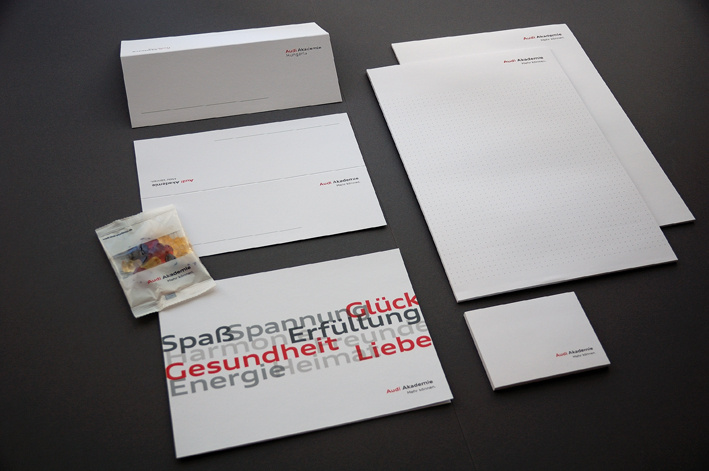Neues Corporate Design der Audi Akademie, Ingolstadt