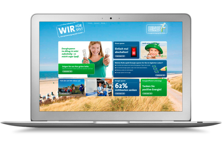 EVS – Microsite „Wir für Sylt“