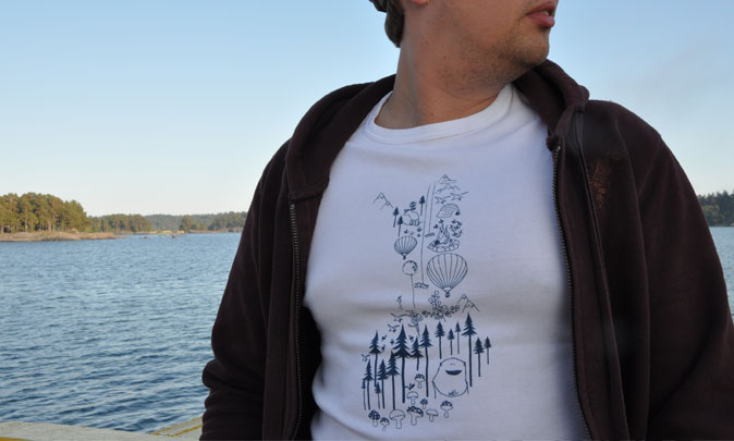 T-Shirt Print ’Finnland’