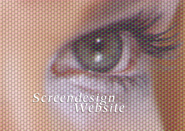 Screendesign Website