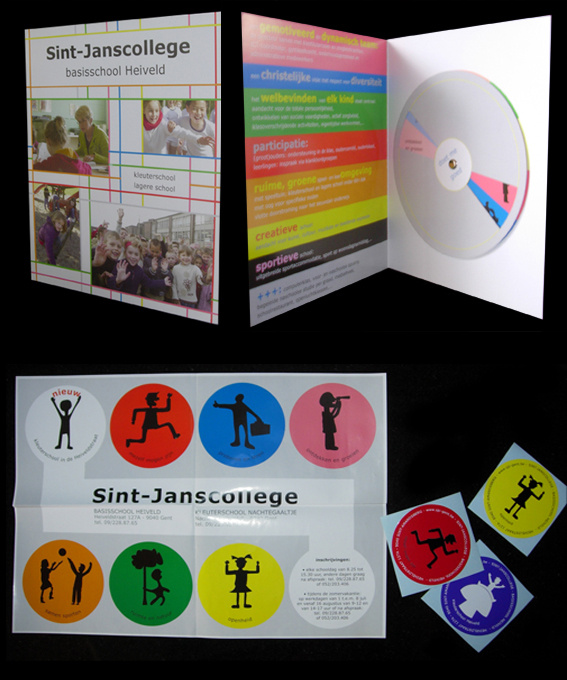 corporate design for Elementary School ’Sint-Janscollege’