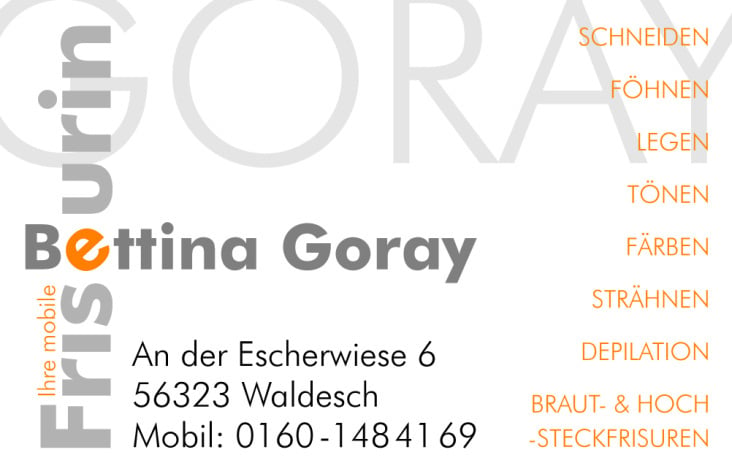 visitenkarte Goray A