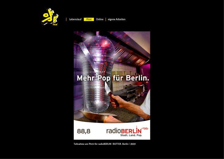 Pitch für radioBERLIN 88,8 bei BUTER.Berlin