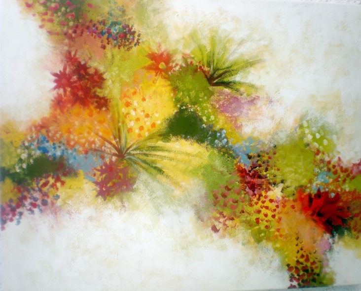 Frühling 100 × 80 cm