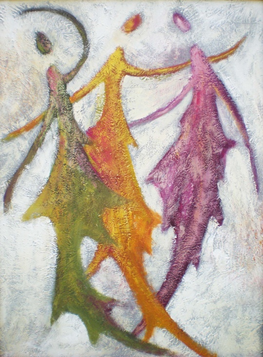 Freude 60 × 80 cm, Rahmen