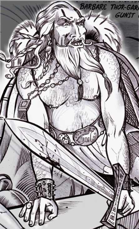 Freehand / Thor The Barbarian / English publication