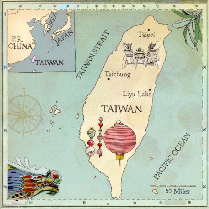 Taiwan, Lonley Planet, UK