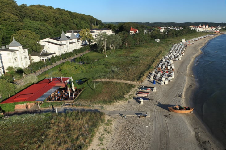 Luftbild Ostseebad Binz – Am Strand – Höhe ca. 70m