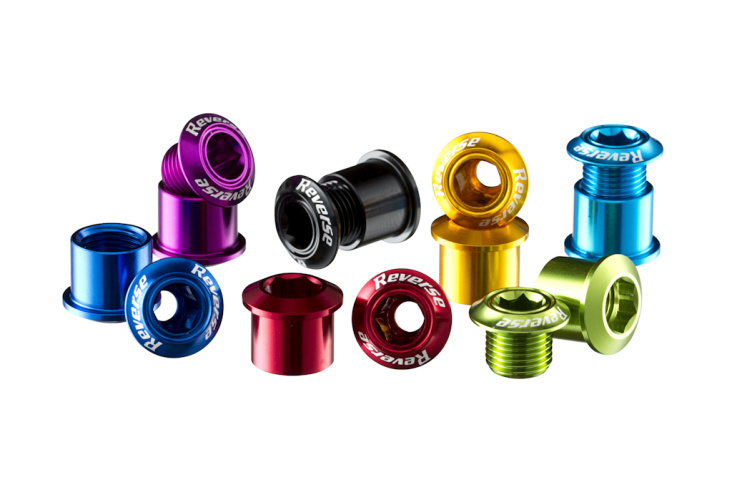 12 Reverse Chainring Bolts Color Overview