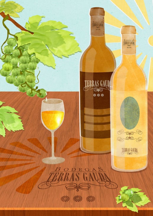 BODEGAS TERRAS GAUDA / Plakatentwurf für ein spanisches Weingut