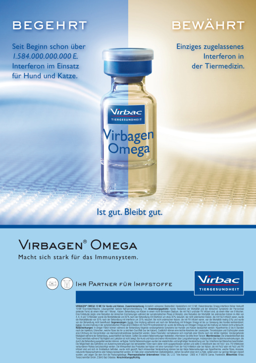 Virbac Omega Anzeige A4