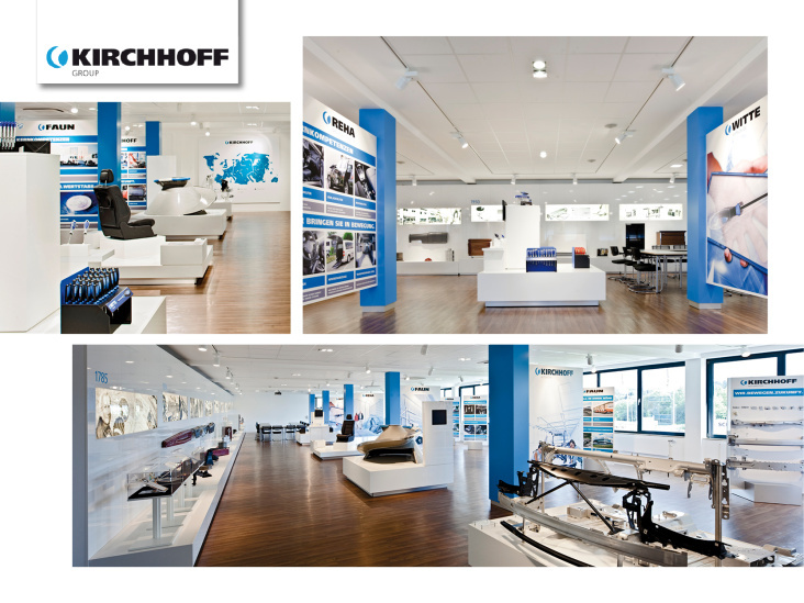 Showroom Kirchhoff Automotive Iserlohn. (LAYOUT)