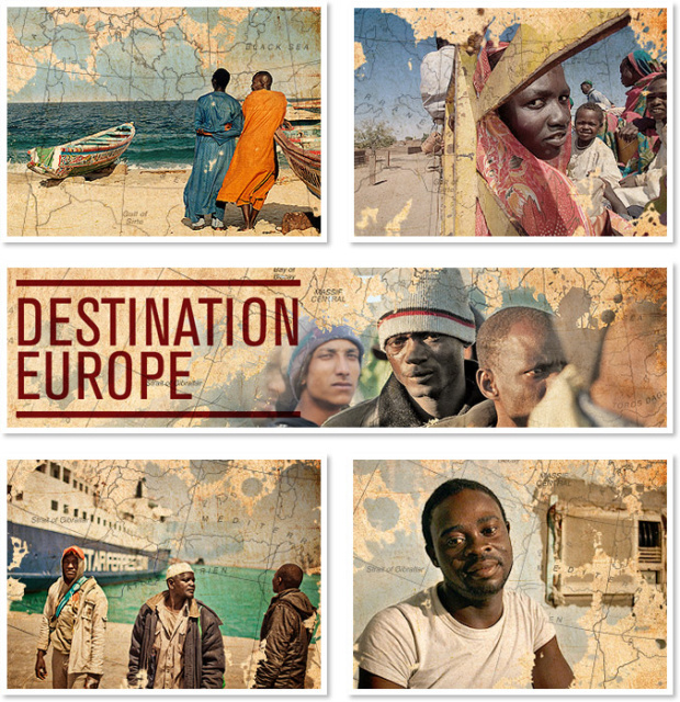 Destination Europe, Illustration f. d. „Deutsche Welle“