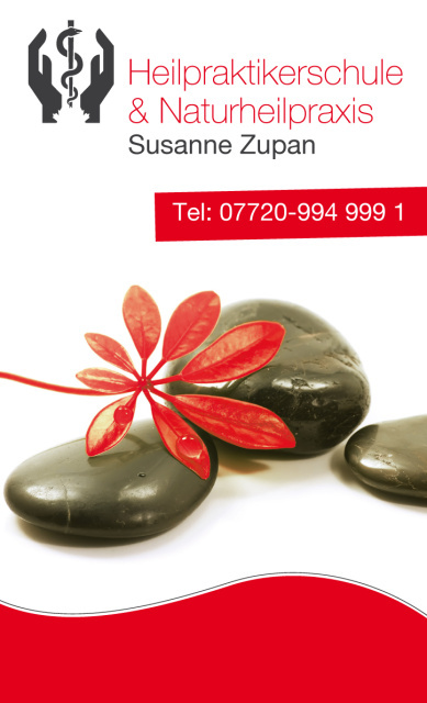 Fenster-Banner für die Heilpraktikerin Frau Zupan