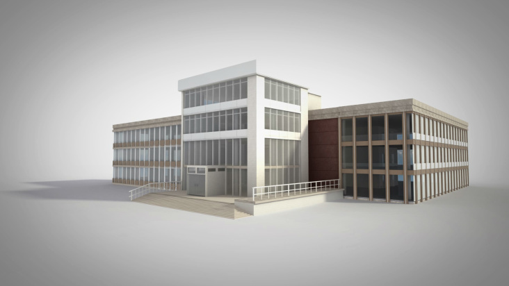 Architekturvisualisierung Bürogebäude