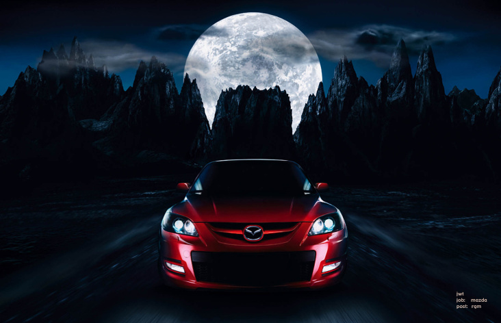 Mazda CGI & Postproduktion