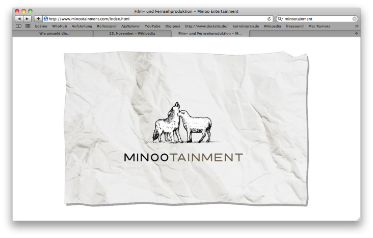 LOGODESIGN MINOOTAINMENT FILMS