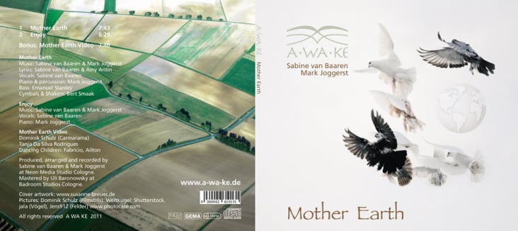 CD Cover für AWAKE – Sabine van Baaren und Mark Joggerst