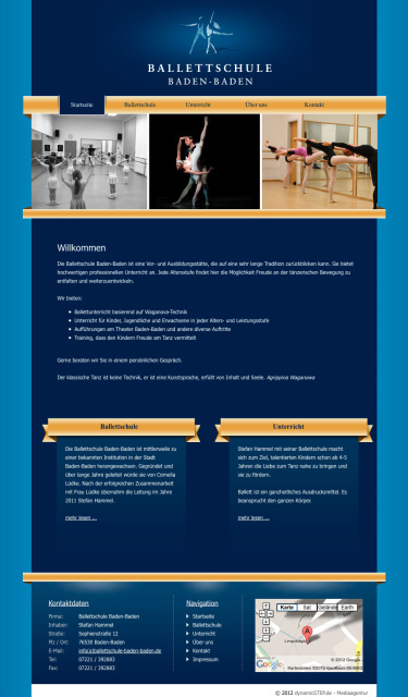 webseite: Ballettschule-Baden-Baden.de