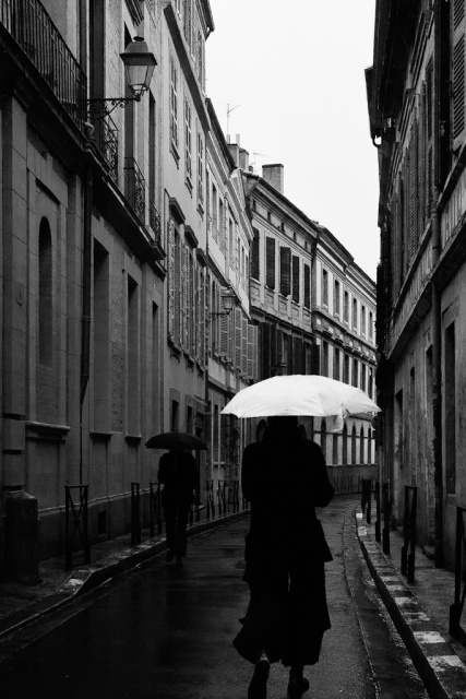 Toulouse bei Regen