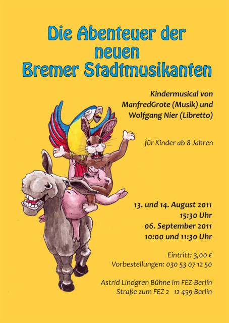 Flyer Auftragsarbeit