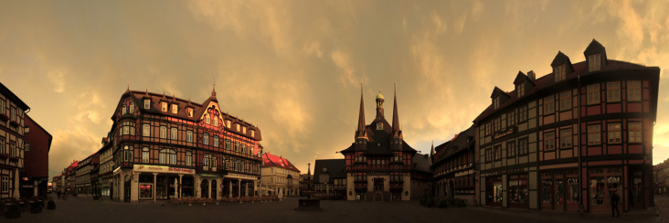 Wernigerode, Marktplatz mit Rathaus