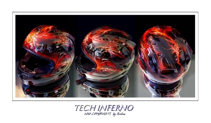 Helmdesign  >>> TECH INFERNO <<<