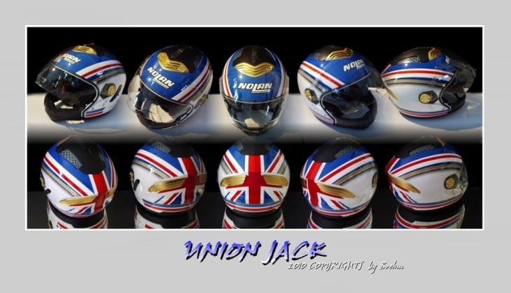 Helmdesign  >>> UNION JACK <<<