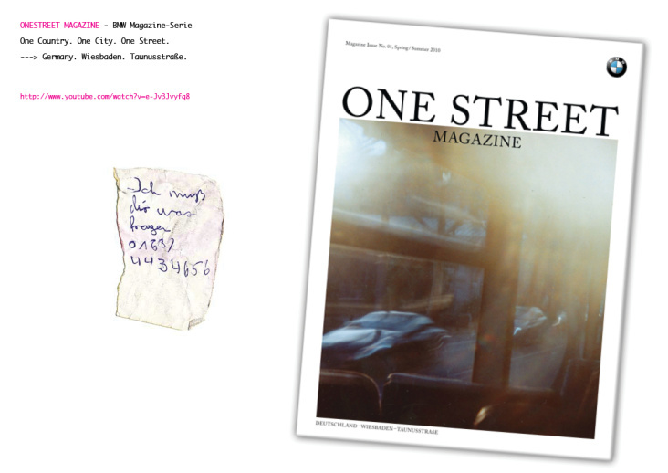 ONESTREET MAGAZINE